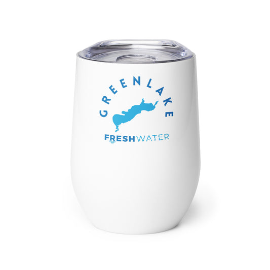 Green Lake Wine tumbler