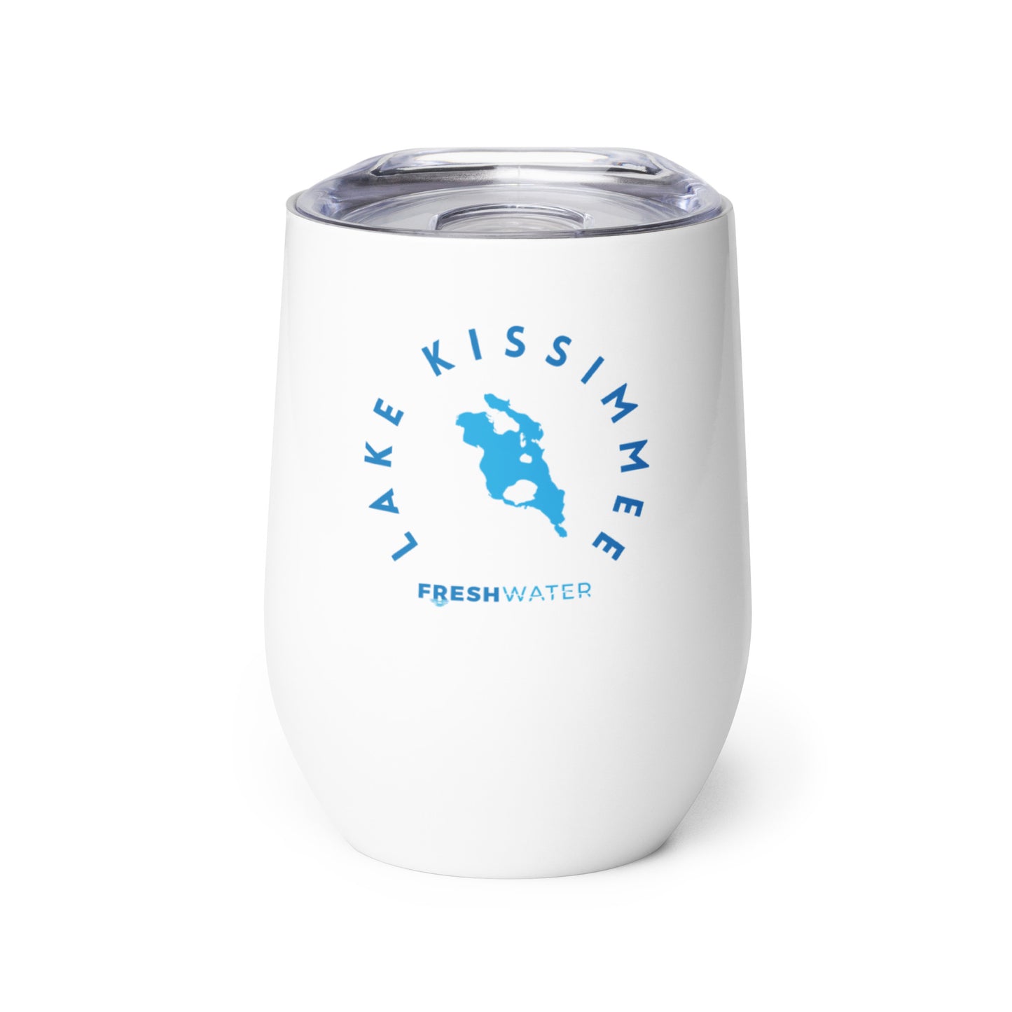 Lake Kissimmee Florida Freshwater Wine tumbler