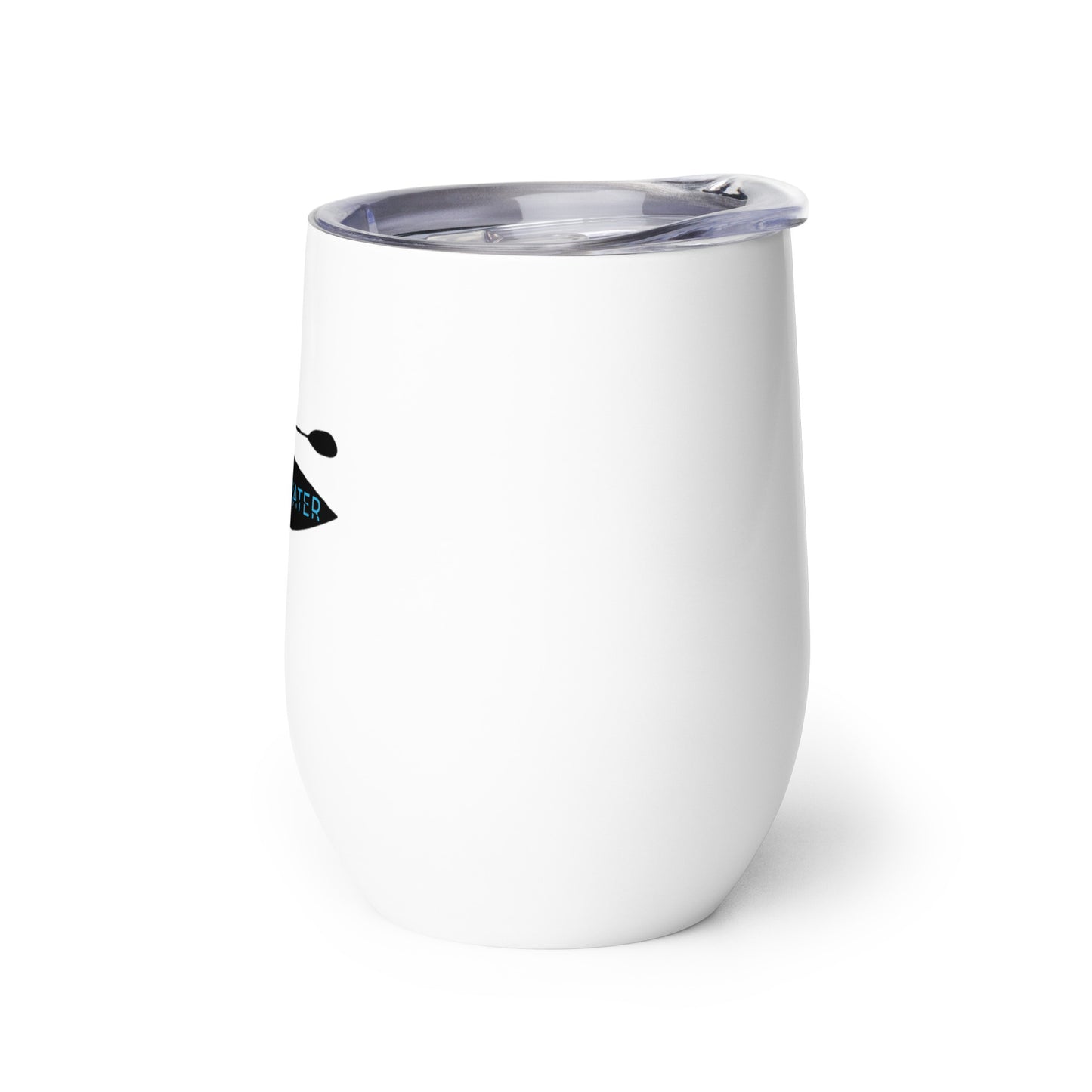 Freshwater Kayak Black/Blue Wine tumbler