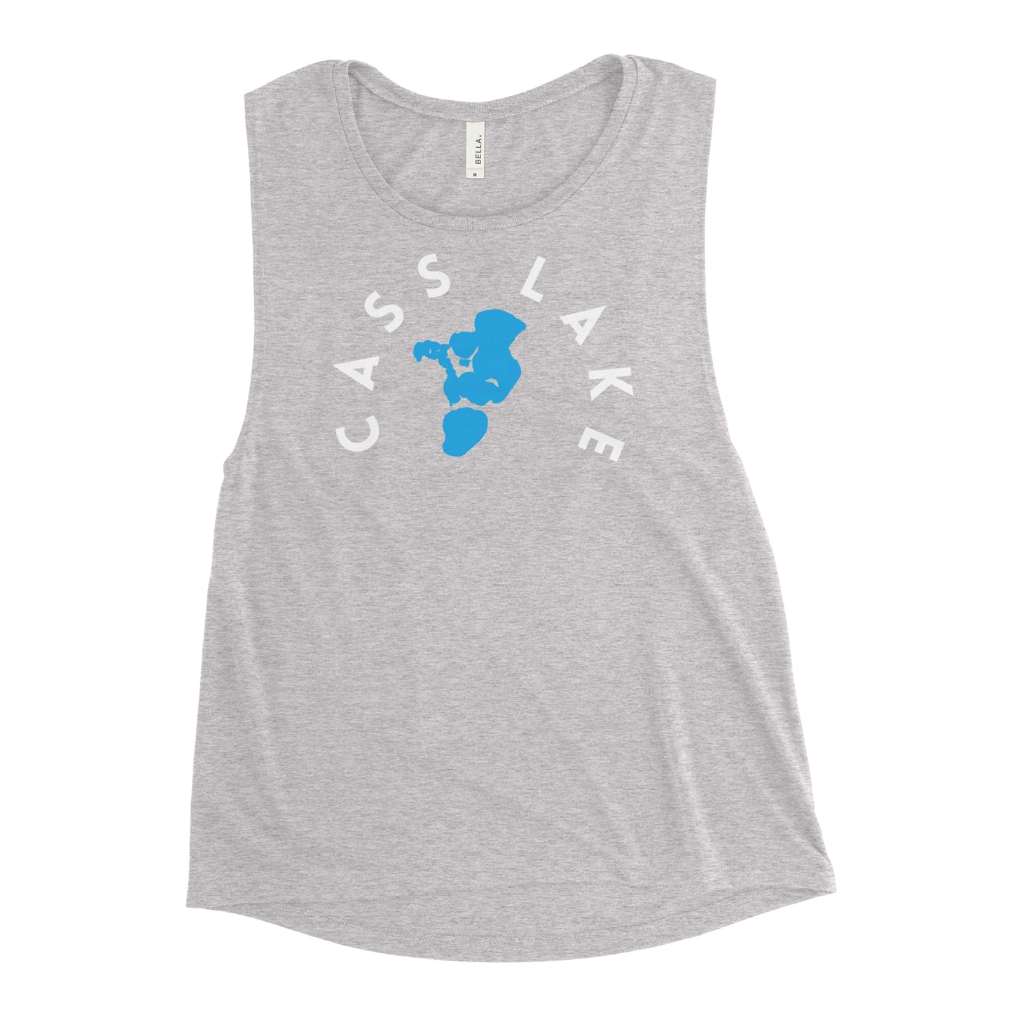 Cass Lake Minnesota Freshwater WB Ladies’ Muscle Tank