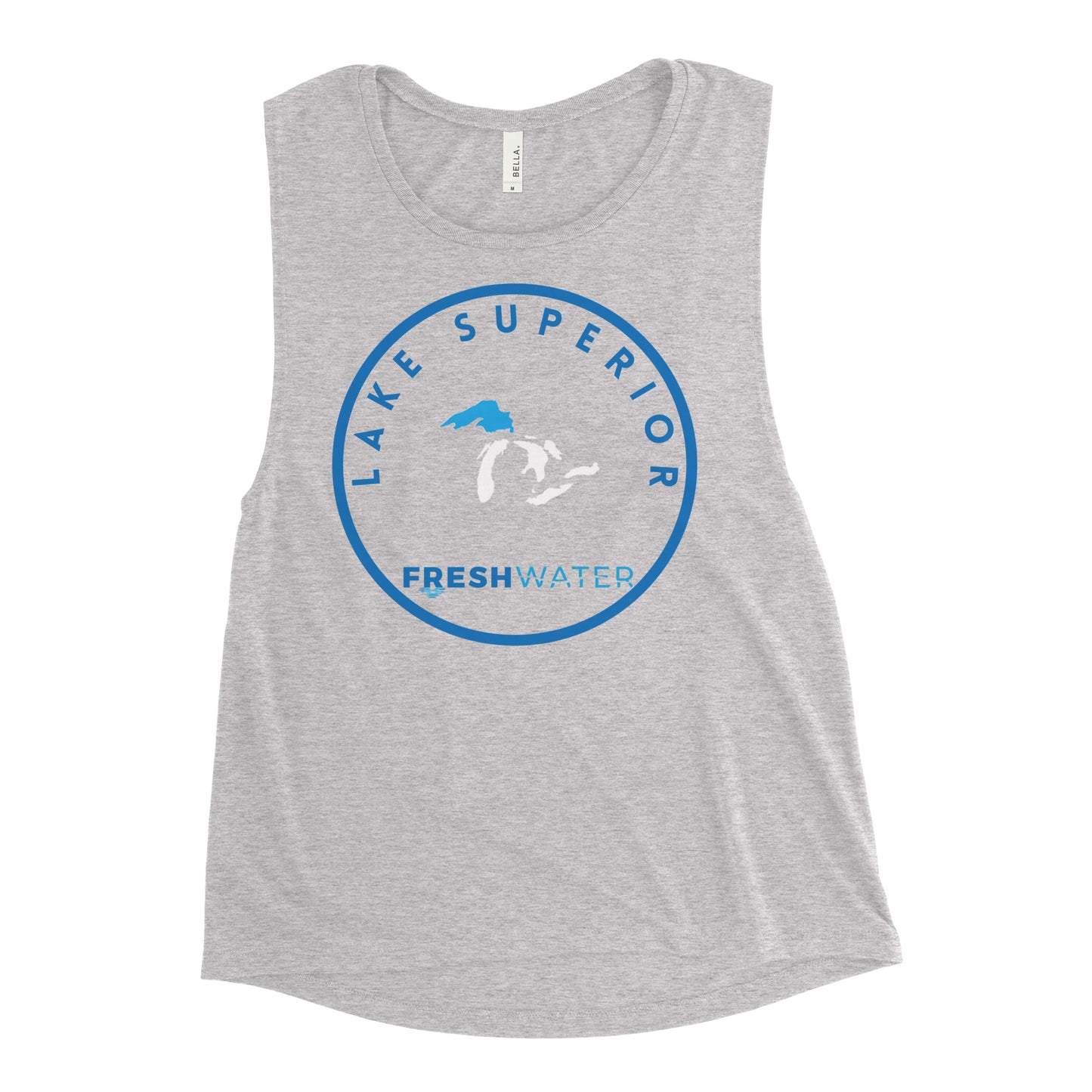Lake Superior Freshwater GL Ladies’ Muscle Tank