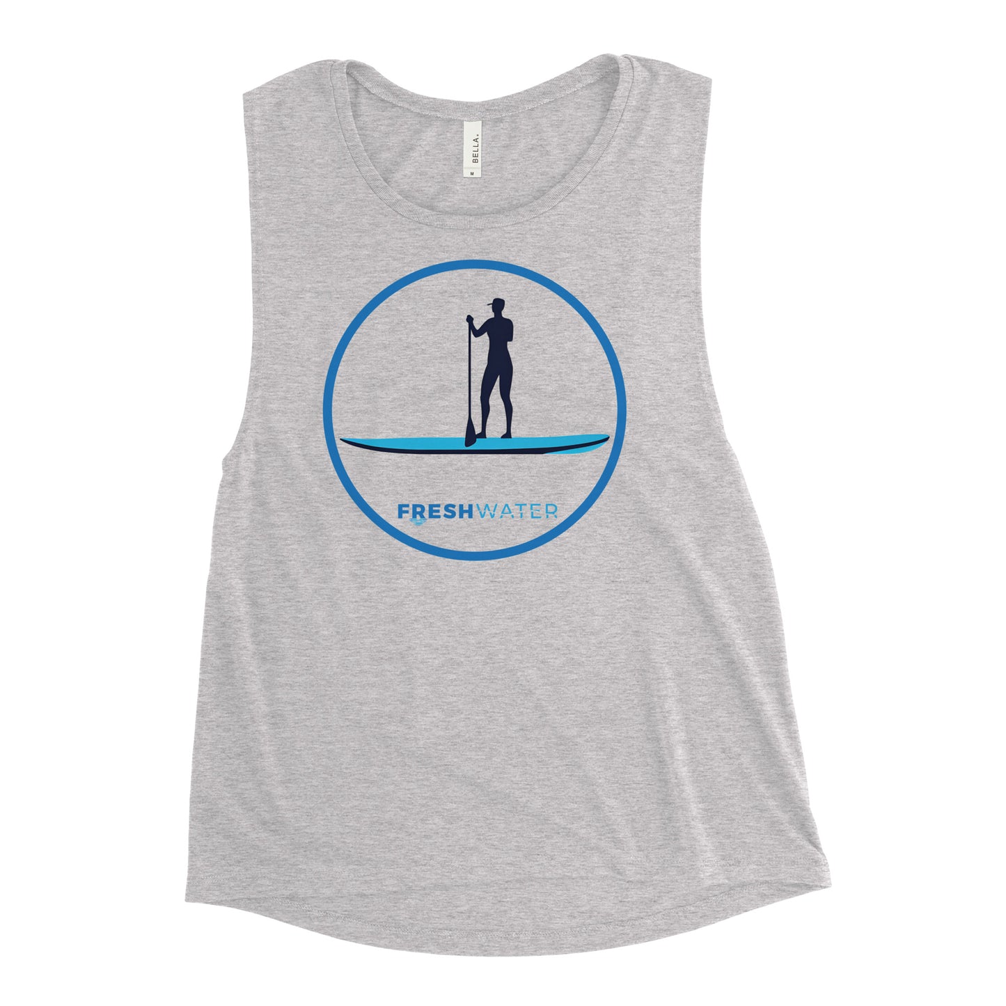 Freshwater Paddle Ladies’ Muscle Tank