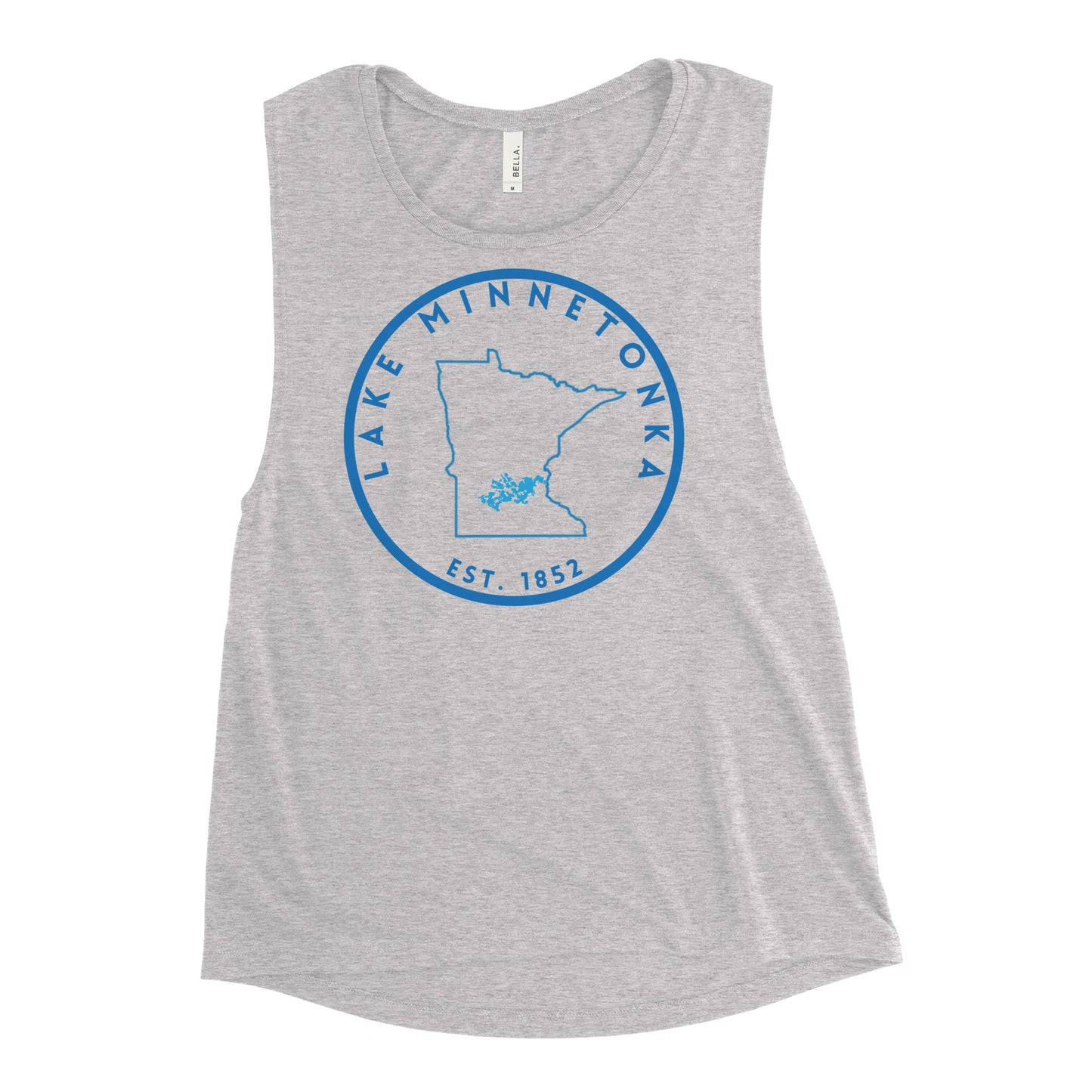 Lake Minnetonka Minnesota Freshwater SO Ladies’ Muscle Tank