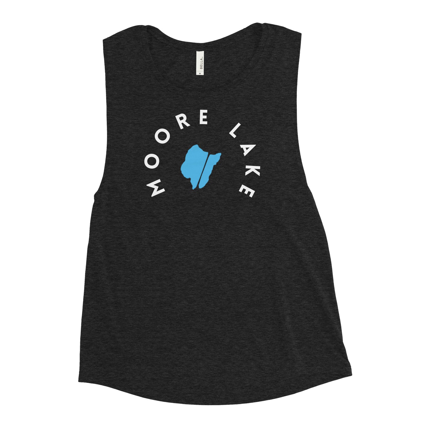 Moore Lake Minnesota Freshwater WB Ladies’ Muscle Tank