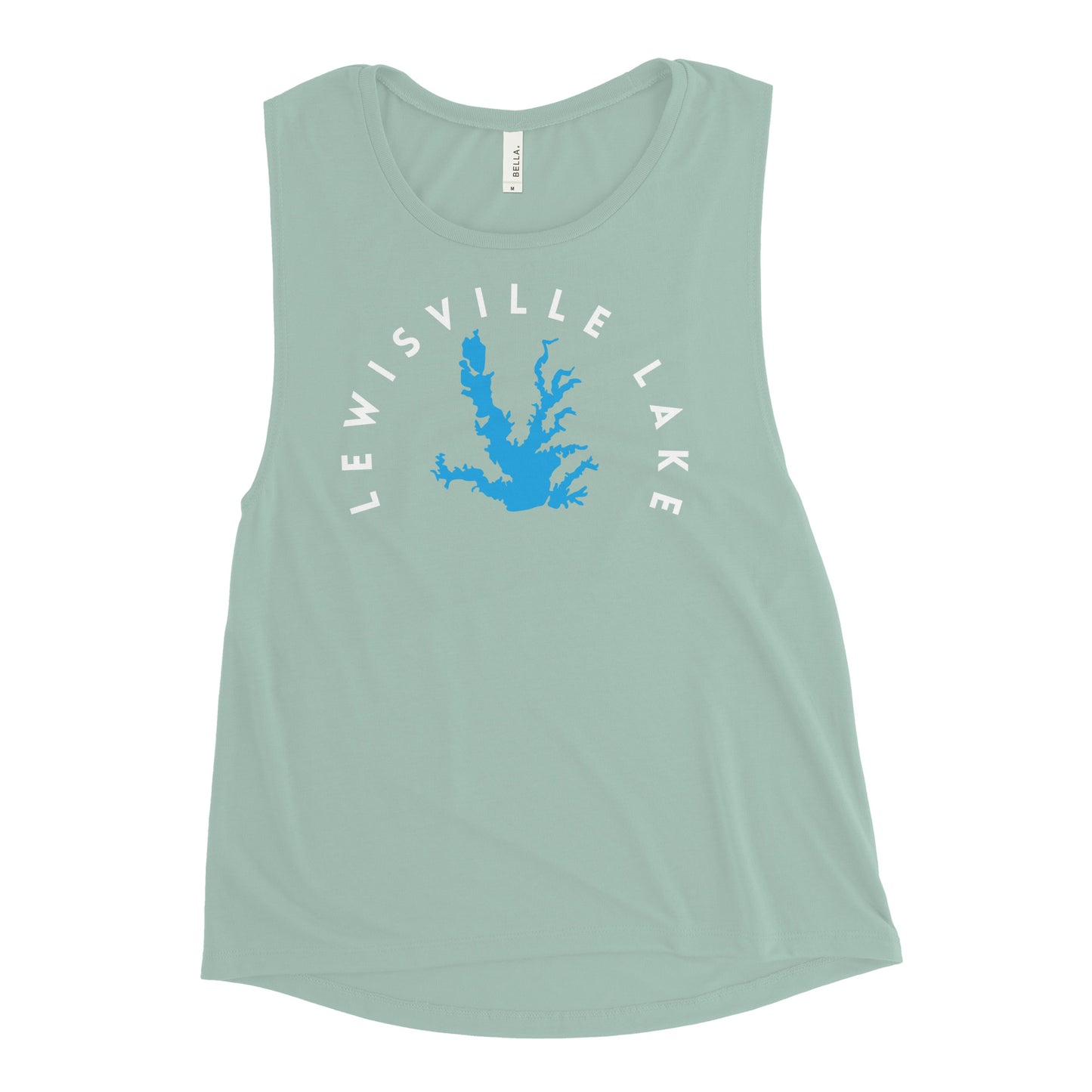 Lewisville Lake Texas Freshwater WB Ladies’ Muscle Tank
