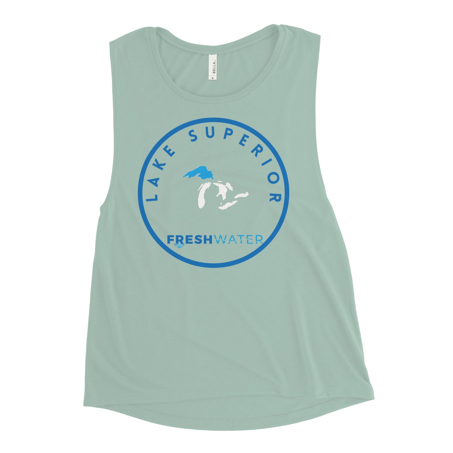 Lake Superior Freshwater GL Ladies’ Muscle Tank