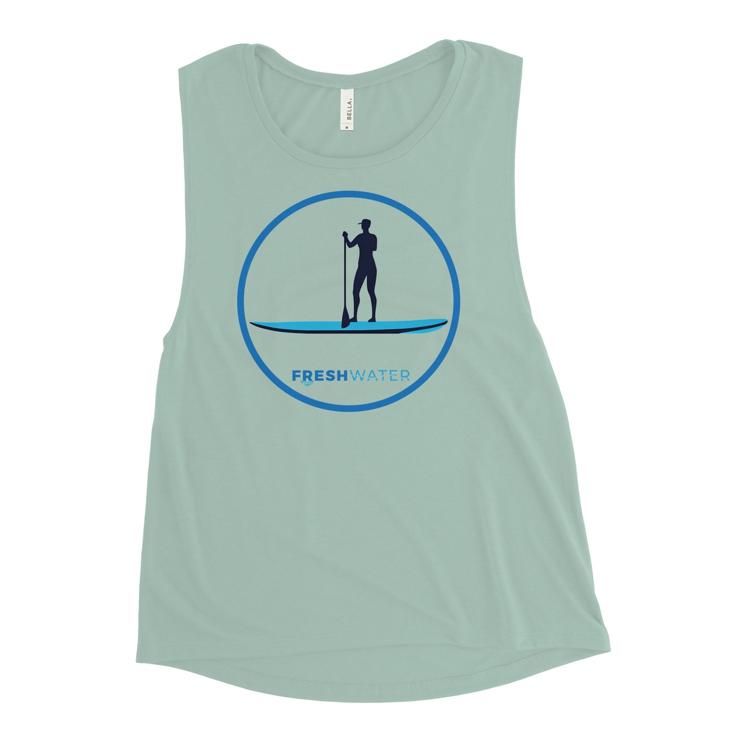 Freshwater Paddle Ladies’ Muscle Tank