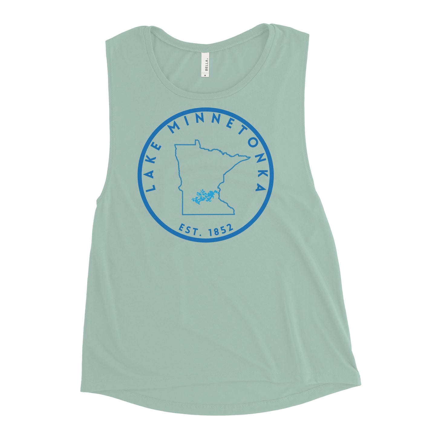 Lake Minnetonka Minnesota Freshwater SO Ladies’ Muscle Tank