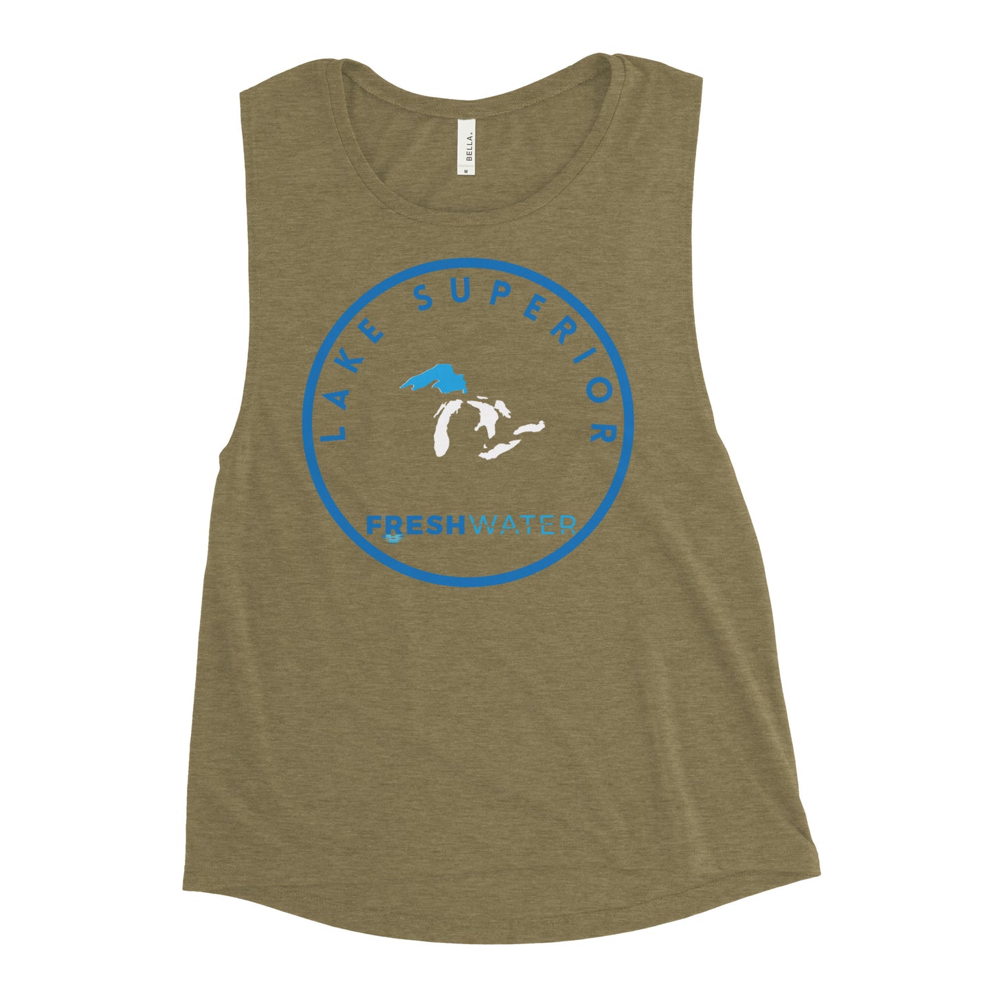 Lake Superior Freshwater GL Ladies’ Muscle Tank