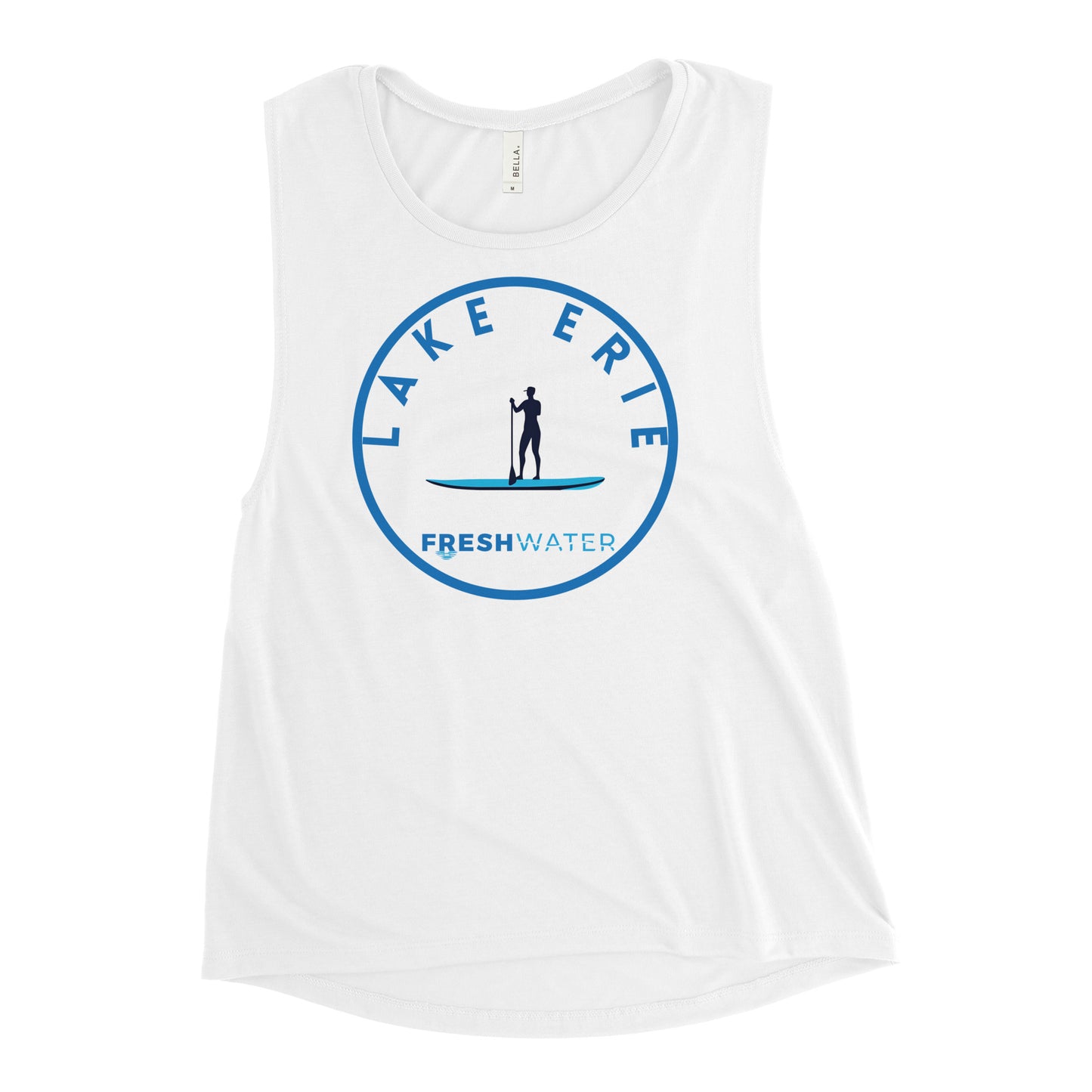 Lake Erie Great Lakes Freshwater Paddle Ladies’ Muscle Tank