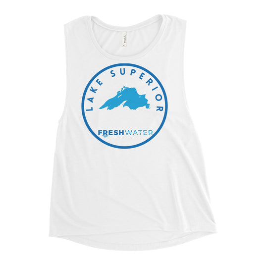 Lake Superior Freshwater LO Ladies’ Muscle Tank