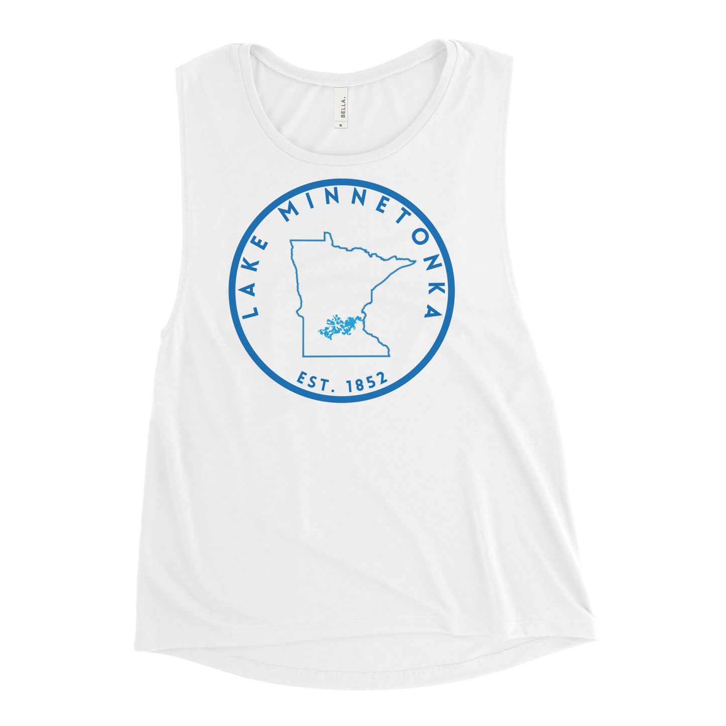 Lake Minnetonka Minnesota Freshwater SO Ladies’ Muscle Tank