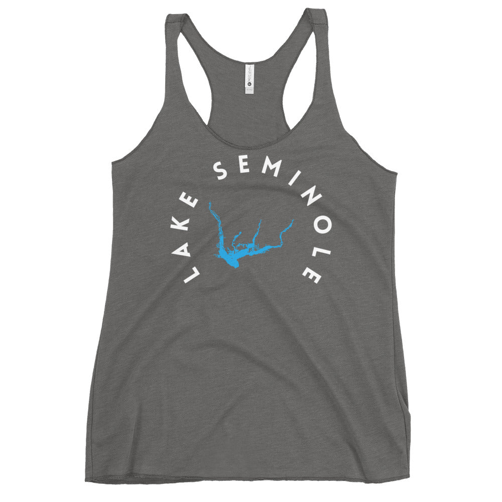 Lake Seminole Florida Freshwater WB Women's Racerback Tank