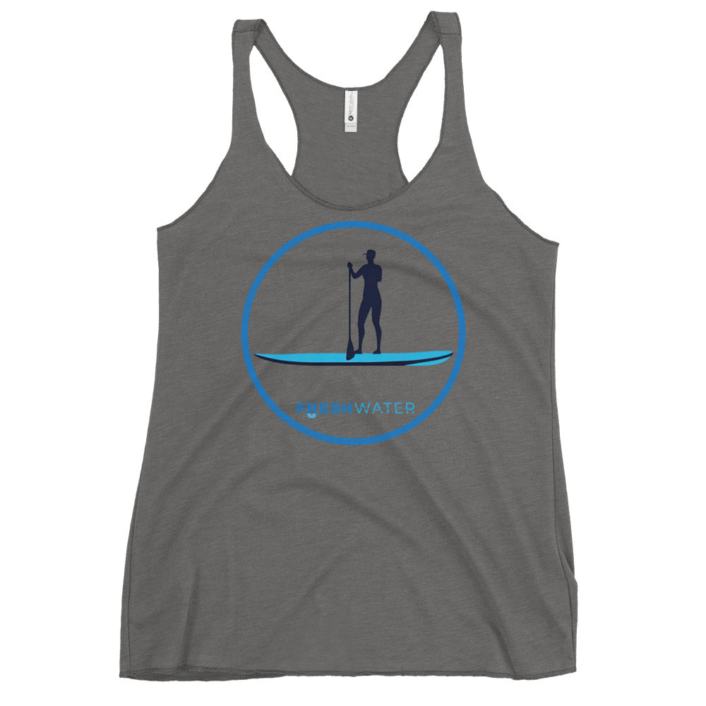 Freshwater Paddle Women's Racerback Tank