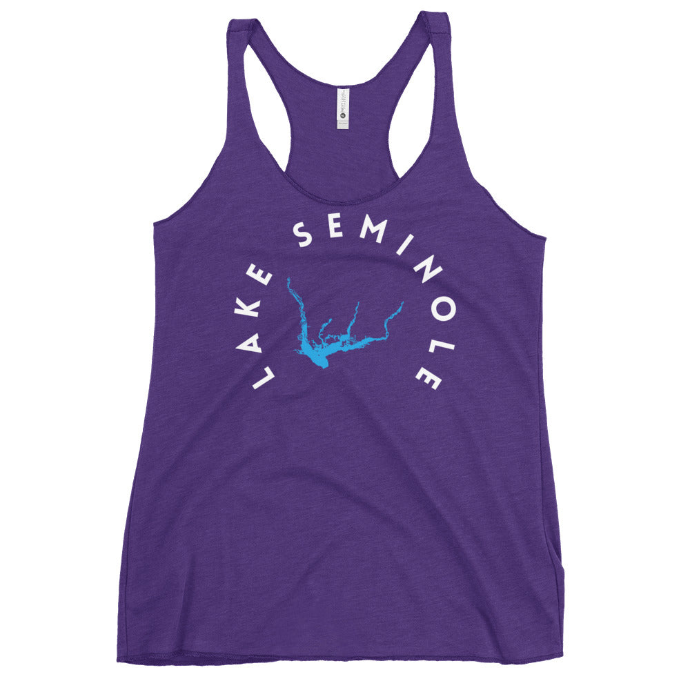 Lake Seminole Florida Freshwater WB Women's Racerback Tank