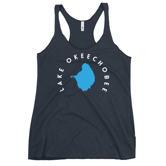 Lake Okeechobee Freshwater WB Women's Racerback Tank
