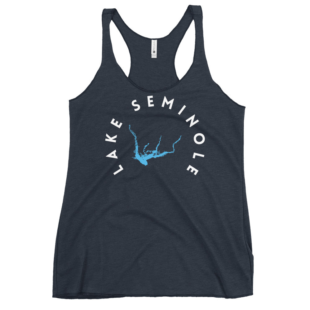 Lake Seminole Florida Freshwater WB Women's Racerback Tank