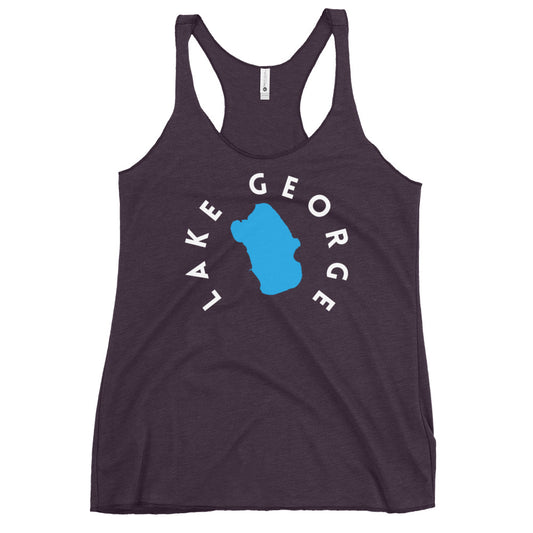 Lake George Florida Freshwater WB Women's Racerback Tank