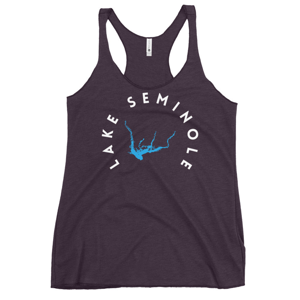 Lake Seminole Florida Freshwater WB Women's Racerback Tank