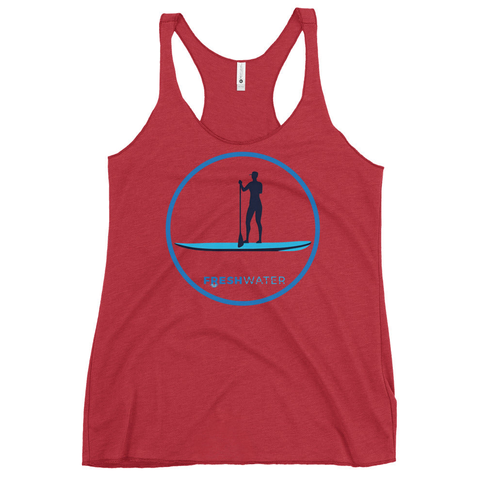 Freshwater Paddle Women's Racerback Tank