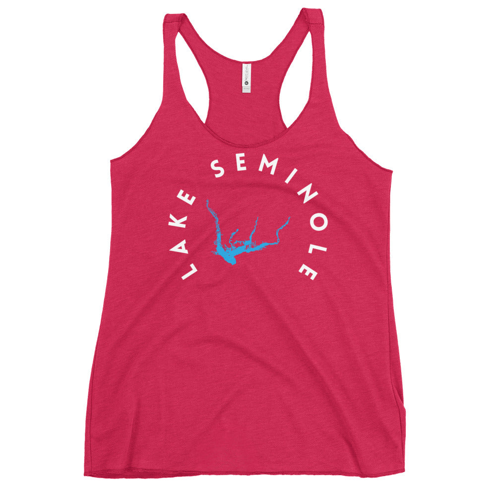 Lake Seminole Florida Freshwater WB Women's Racerback Tank