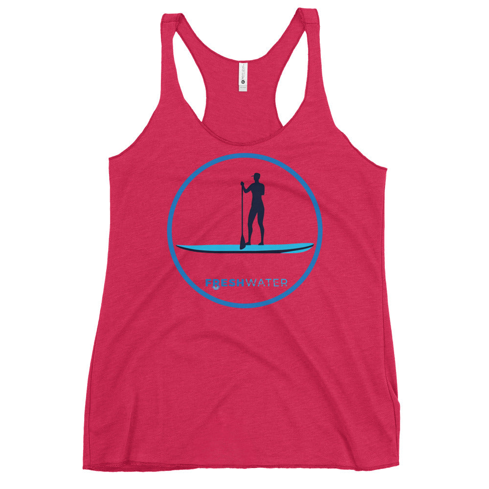 Freshwater Paddle Women's Racerback Tank